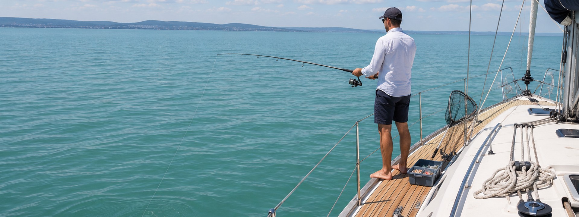 Horgásztúra a Balatonon