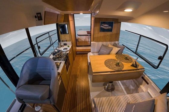 Hajóbérlés Siófok — Suncamper 35 elektromos yacht