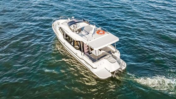 Hajóbérlés Siófok — Suncamper 35 elektromos yacht