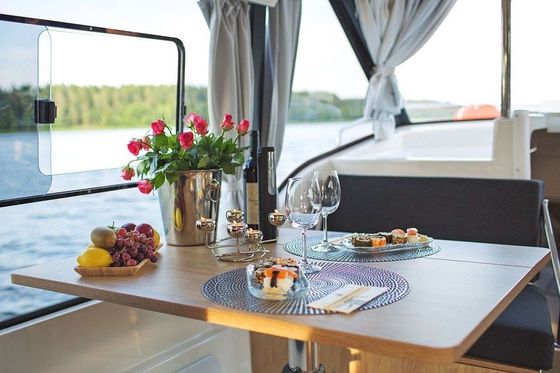 Hajóbérlés Siófok — Suncamper 35 elektromos yacht