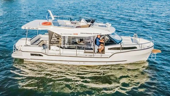 Hajóbérlés Siófok — Suncamper 35 elektromos yacht